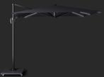 Challenger T2 glow zweefparasol 300x300 cm antraciet, Ophalen of Verzenden, Nieuw