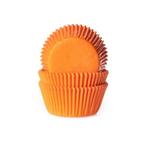 Cupcake Cups HoM Oranje 50x33mm. 50st., Hobby en Vrije tijd, Taarten en Cupcakes maken, Verzenden, Nieuw