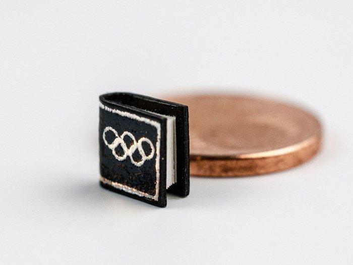Das kleinste Buch der Welt/Olympische Spiele - Miniatur, Antiek en Kunst, Antiek | Boeken en Bijbels