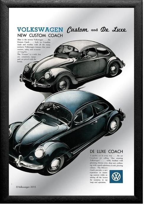 Volkswagen spiegel, Verzamelen, Merken en Reclamevoorwerpen, Nieuw, Ophalen of Verzenden