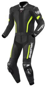 Berik Losail Zwart Geel 2-Delig Motorpak, Motoren, Kleding | Motorkleding, Nieuw met kaartje, Berik, Heren, Combipak