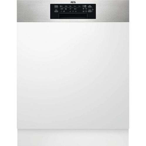Aeg Fes7574apm Half Geïntegreerde Vaatwasser 60 Cm, Witgoed en Apparatuur, Vaatwasmachines, Nieuw, 85 tot 90 cm, Ophalen of Verzenden
