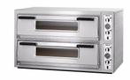 Pizza oven NT 902 - voor 2x 6 pizzas tot Ø30cm, Verzenden, Nieuw in verpakking, Ovens, Magnetrons en Steamers