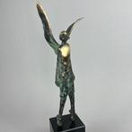 J. Zak (XX-XXI) - I’m yourAngel ( 35cm, bronze), Antiek en Kunst