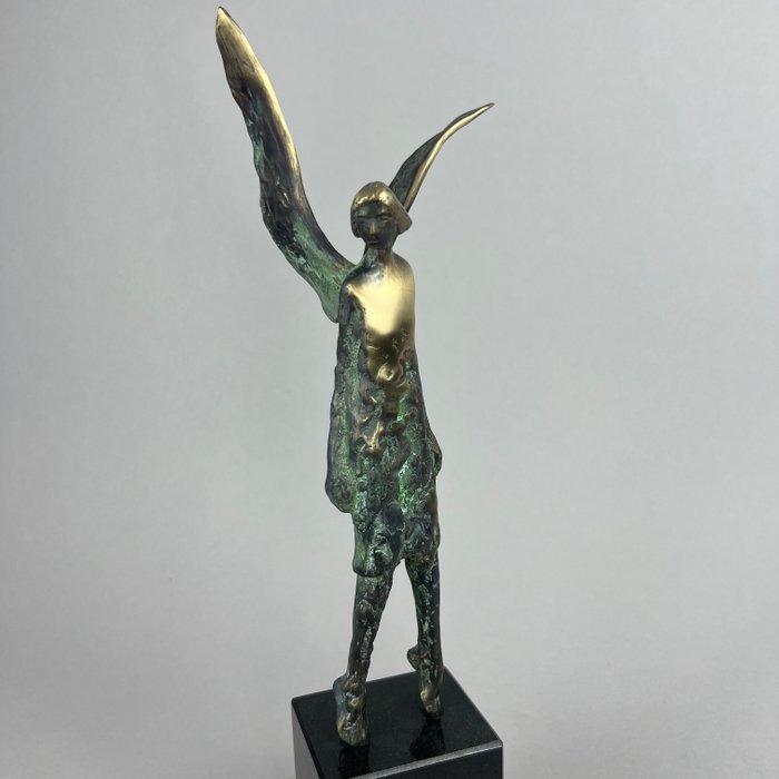 J. Zak (XX-XXI) - I’m yourAngel ( 35cm, bronze), Antiek en Kunst, Kunst | Designobjecten