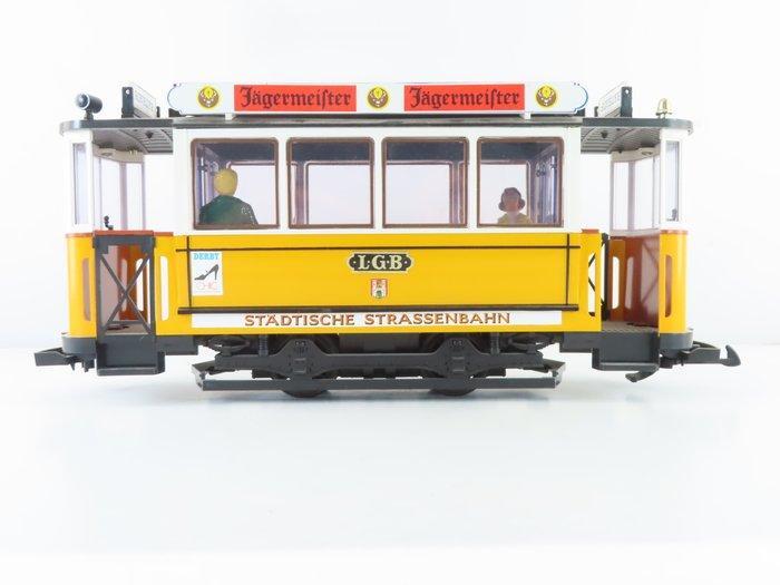 LGB G - 3500 - Modeltram (1) - Oldtimer tram bijwagen, met, Hobby en Vrije tijd, Modeltreinen | Overige schalen