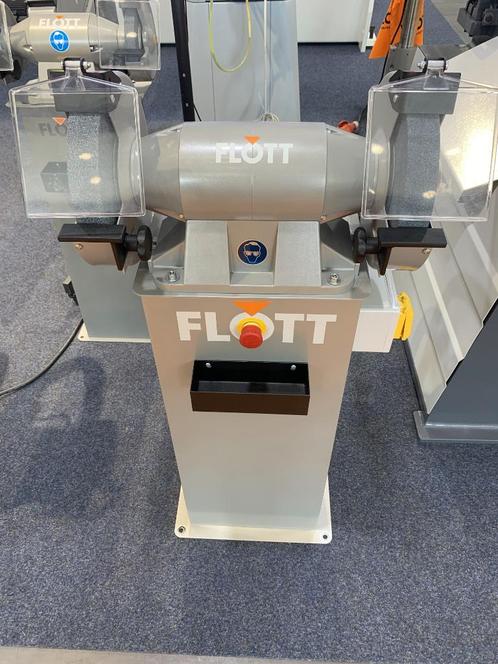 FLOTT TS 250 SD P dubbele slijpmachine + afzuiging, Zakelijke goederen, Machines en Bouw | Metaalbewerking, Ophalen