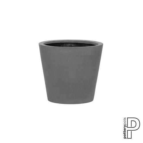 Plantenbak Bucket - Grijs Ø40 x (H)35 cm - Ø40 x (H)35 cm, Tuin en Terras, Planten | Tuinplanten, Ophalen of Verzenden