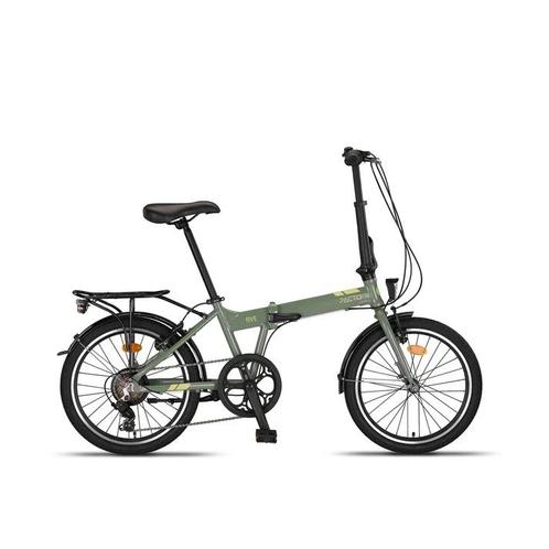 Pacto Five Vouwfiets Retro Groen, Fietsen en Brommers, Fietsen | Vouwfietsen, Nieuw