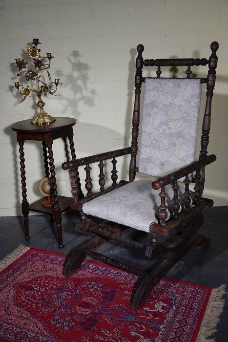 Fauteuil - Hout - Antieke schommelstoel, Antiek en Kunst, Antiek | Overige Antiek