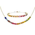 Zonder minimumprijs - 2-delige sieradenset Zilver, Verguld