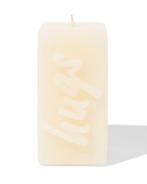HEMA Kaars 12.5cm hugs lichtgeel, Verzenden, Nieuw