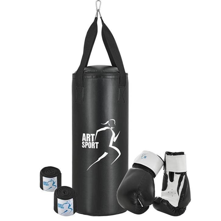 Bokszak set - 10kg - synthetisch leer, Sport en Fitness, Boksen, Nieuw, Verzenden