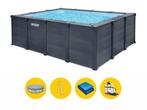 Intex Graphite Grey Panel zwembad - 400 x 300 x 124 cm - met, Nieuw, Verzenden