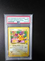 Pokémon - 1 Graded card - Birthday Pikachu Celebrations -, Hobby en Vrije tijd, Verzamelkaartspellen | Pokémon, Nieuw