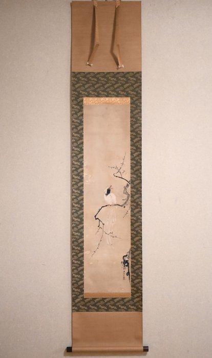 Met certificaat - Pruim en Langstaartvogel - hangende rol -, Antiek en Kunst, Antiek | Overige Antiek