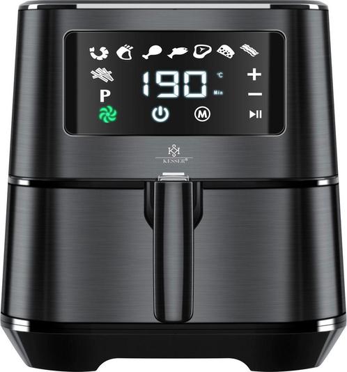 KESSER® RVS Airfryer XXL - 5,5L - Heteluchtfriteuse - 1700W, Witgoed en Apparatuur, Overige Witgoed en Apparatuur, Nieuw, Verzenden