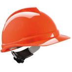 MSA V-Gard 500 veiligheidshelm Oranje met ventilatie en, Nieuw, Verzenden