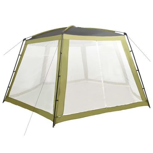 vidaXL Zwembadtent 660x580x250 cm stof groen, Tuin en Terras, Zwembad-toebehoren, Nieuw, Verzenden