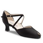 Werner Kern Lotte zwarte dames dansschoenen met Peeptoe en s, Verzenden, Nieuw