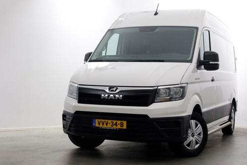 MAN TGE 3.140 2.0 140pk L3H3 (L2H2) DSG-Automaat Airco/Camer, Auto's, Bestelauto's, Dealer onderhouden, Lease, Automaat, Wit, Financial lease