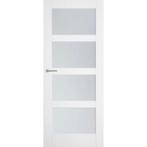 Skantrae binnendeur  SP04 met blank glas. Stomp. 83 x 211.5, Doe-het-zelf en Verbouw, Deuren en Horren, Ophalen of Verzenden, Nieuw