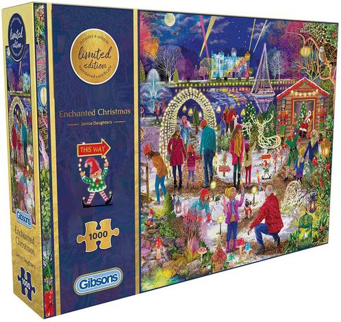 Enchanted Christmas Limited Edition Puzzel (1000 stukjes) |, Hobby en Vrije tijd, Denksport en Puzzels, Nieuw, Verzenden