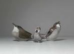 Royal Copenhagen, Bing & Grondahl - Beeldje - Set of 3 Birds, Antiek en Kunst