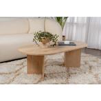 Asir 909NRD1104 Salontafel Saffier Eiken van €79 voor €29, 100 tot 150 cm, Luxe, Nieuw, Minder dan 50 cm