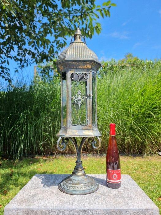 Lantaarn - Glas, IJzer, Antiek en Kunst, Curiosa en Brocante