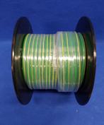 25mm2 accukabel - koper en PVC isolatie - Geel/Groen - 25m., Nieuw, Universele onderdelen, Verzenden
