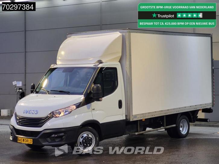 Iveco Daily 35C16 3.0L Laadklep Dubbellucht 160PK Bakwagen A, Auto's, Bestelauto's, Lease, Handgeschakeld, Financial lease, Wit