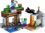 LEGO Minecraft The Abandoned Mine - 21166 (Compleet), Zo goed als nieuw, Verzenden