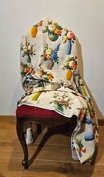 Tessuto Esclusivo con vasetti e fiori- Artmaison Artistic