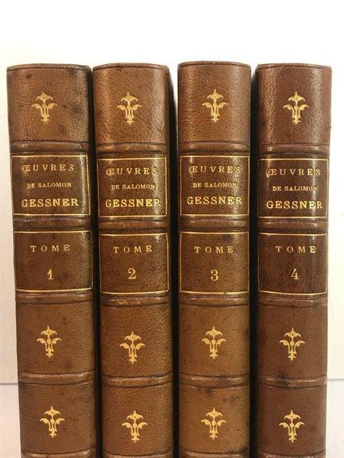 Salomon Gessner / Moreau le jeune - Œuvres - 1799, Antiek en Kunst, Antiek | Boeken en Bijbels