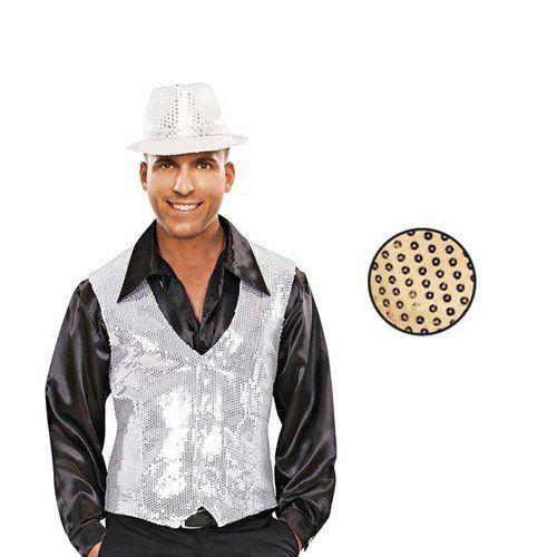 Pailletten gilet goud, Hobby en Vrije tijd, Feestartikelen, Feestartikel, Nieuw, Verzenden