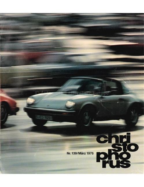1976 PORSCHE CHRISTOPHORUS MAGAZINE 139 DUITS, Boeken, Auto's | Folders en Tijdschriften, Porsche