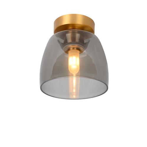 Gouden plafonniere Tyler, glas, Huis en Inrichting, Lampen | Plafondlampen, Nieuw, Glas, Ophalen of Verzenden