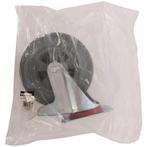 Fixman Zwenkwiel met rem - rubber - streeploos, zware uit..., Doe-het-zelf en Verbouw, Zwenkwielen, Ophalen of Verzenden, Nieuw