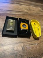 Trove - luxe set asbak knipper - Aansteker - Keramiek, Staal, Nieuw
