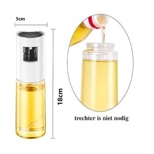 BBQ-Airfryer- 2st olieverstuivers navulbaar 100 ml, Tuin en Terras, Barbecue-accessoires, Nieuw