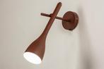 Rietveld Wandlampen - Bruin, Rood - Metaal, Huis en Inrichting, Lampen | Wandlampen, Verzenden, Nieuw