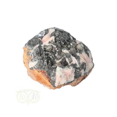Cerussiet op Bariet cluster Nr 54 - 121 gram - Marokko, Sieraden, Tassen en Uiterlijk, Edelstenen, Nieuw, Verzenden