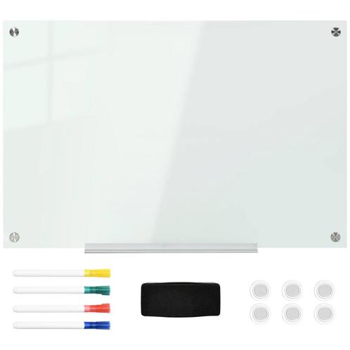 TRUUSK Magnetisch Whiteboard 90x60cm - Inclusief 4 Pennen, 6, Diversen, Bureau-accessoires, Nieuw, Verzenden