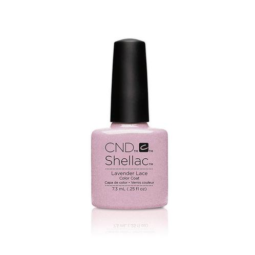CND  Colour  Shellac  Gellak  Lavender Lace  7,3 ml, Sieraden, Tassen en Uiterlijk, Uiterlijk | Haarverzorging, Nieuw, Verzenden