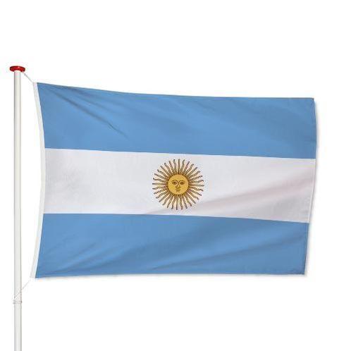 Argentijnse Vlag 40x60cm, Diversen, Vlaggen en Wimpels, Nieuw, Verzenden
