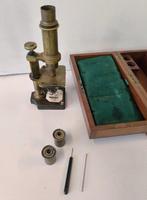 Hoogwaardige antieke optische microscoop - 1850-1900 -