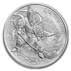 Zuid-Korea ZI:SIN 1 oz 2017 Gallus (50.000 oplage), Verzenden, Oost-Azië, Losse munt, Zilver
