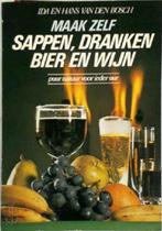 Maak zelf sappen, dranken bier en wijn 9789061341024, Boeken, Overige Boeken, Gelezen, Verzenden, Ida van den Bosch, Hans van den Bosch