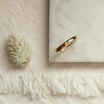 18 Krt. Gouden ring met diamant | Tiffany&Co; By Elsa Per..., Sieraden, Tassen en Uiterlijk, 18 tot 19, Gebruikt, Overige kleuren